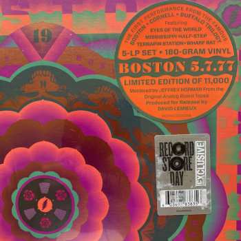 5LP/Doos The Grateful Dead: Boston Garden 5.7.77 LTD