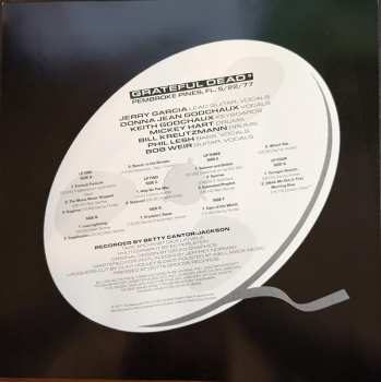 4LP/Doos The Grateful Dead: Dick's Picks Volume Three:  Pembroke Pines, Florida - 5/22/77 LTD | NUM
