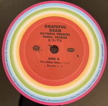 6LP/Doos The Grateful Dead: Olympia Theatre, Paris, France (5/3/72) LTD