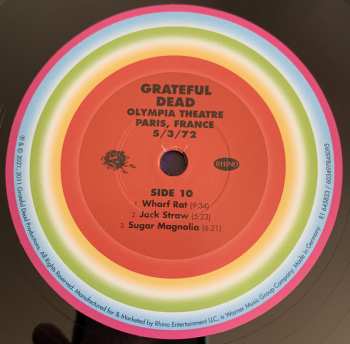 6LP/Doos The Grateful Dead: Olympia Theatre, Paris, France (5/3/72) LTD