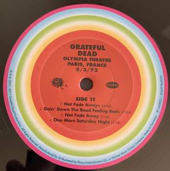 6LP/Doos The Grateful Dead: Olympia Theatre, Paris, France (5/3/72) LTD