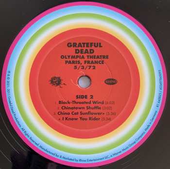 6LP/Doos The Grateful Dead: Olympia Theatre, Paris, France (5/3/72) LTD
