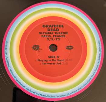 6LP/Doos The Grateful Dead: Olympia Theatre, Paris, France (5/3/72) LTD