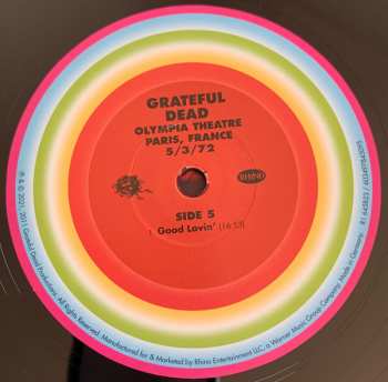 6LP/Doos The Grateful Dead: Olympia Theatre, Paris, France (5/3/72) LTD