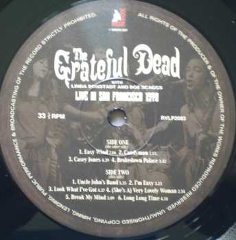 LP The Grateful Dead: Live In San Francisco 1970