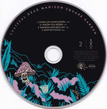 3CD The Grateful Dead: Madison Square Garden 3/9/81