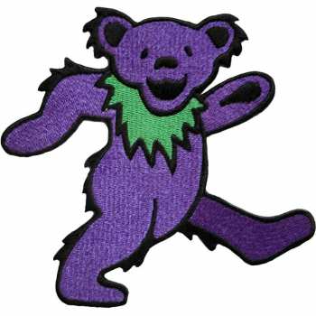 Merch The Grateful Dead: Patch Purple Dancing Bear