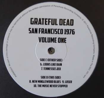 2LP The Grateful Dead: San Francisco 1976 Volume One
