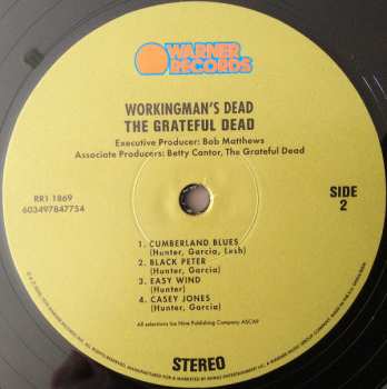 LP The Grateful Dead: Workingman's Dead