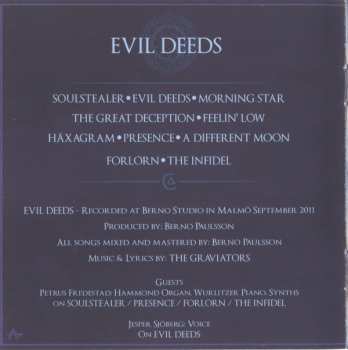 CD The Graviators: Evil Deeds