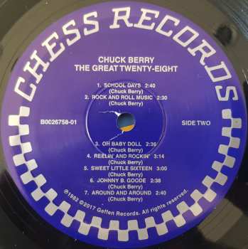 2LP Chuck Berry: The Great Twenty-Eight