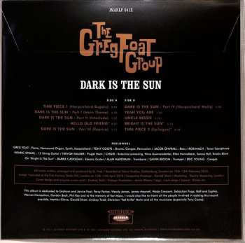 LP The Greg Foat Group: Dark Is The Sun LTD