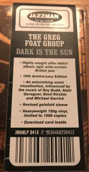 LP The Greg Foat Group: Dark Is The Sun LTD