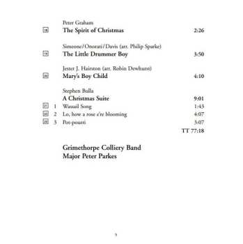 CD Peter Parkes: A White Christmas With Grimethorpe