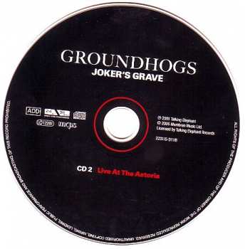 2CD The Groundhogs: Joker's Grave DIGI