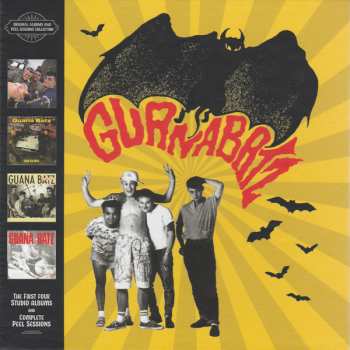 4CD/Doos The Guana Batz: Original Albums And Peel Sessions Collection