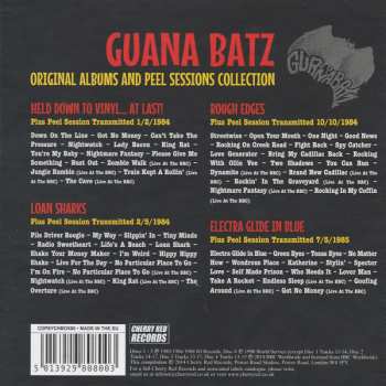 4CD/Doos The Guana Batz: Original Albums And Peel Sessions Collection