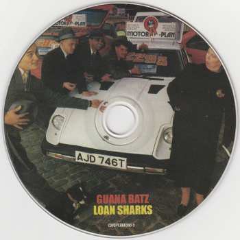 4CD/Doos The Guana Batz: Original Albums And Peel Sessions Collection