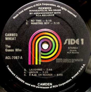 LP The Guess Who: Canned Wheat