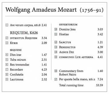 CD Wolfgang Amadeus Mozart: Mozart: Requiem, K626