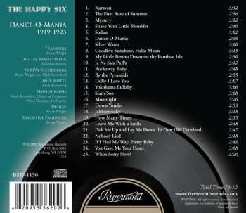 CD The Happy Six: Dance-O-Mania (1919-1923)