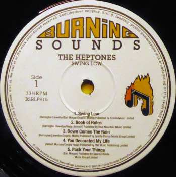 2LP The Heptones: Swing Low  