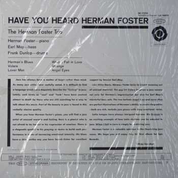 LP The Herman Foster Trio: Have You Heard Herman Foster