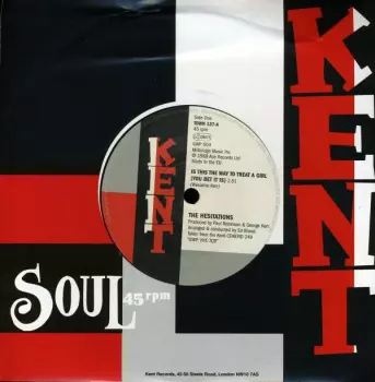 The Hesitations: Is This The Way You Treat A Girl / Come Out Of The Sandbox