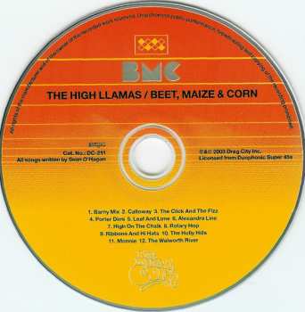 CD The High Llamas: Beet, Maize & Corn