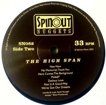 LP The High Span: The High Span LTD | NUM