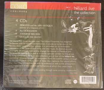 4CD The Hilliard Ensemble: Hilliard Live The Collection: 1 Perotin And The Ars Antiqua, 2 For Ockeghem, 3 Antoine Brumel, 4 Guillaume Dufay 