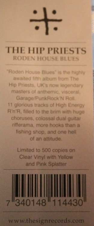 LP The Hip Priests: Roden House Blues LTD | CLR