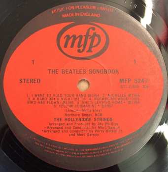 LP The Hollyridge Strings: Beatles Songbook