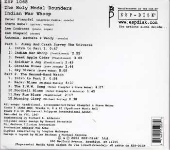 CD The Holy Modal Rounders: Indian War Whoop
