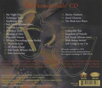 CD The Homosexuals: The Homosexuals' CD