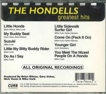 CD The Hondells: Greatest Hits