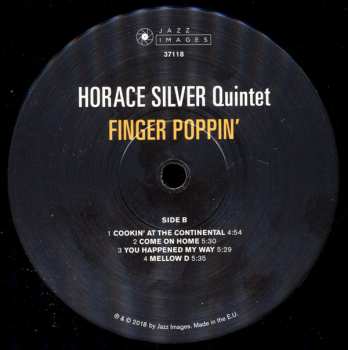 LP The Horace Silver Quintet: Finger Poppin' DLX | LTD