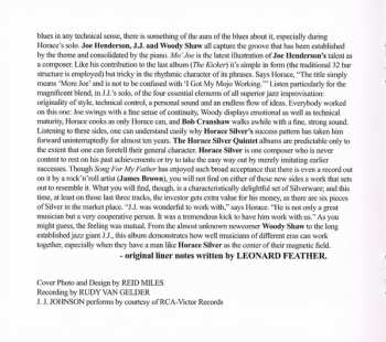 CD The Horace Silver Quintet: The Cape Verdean Blues