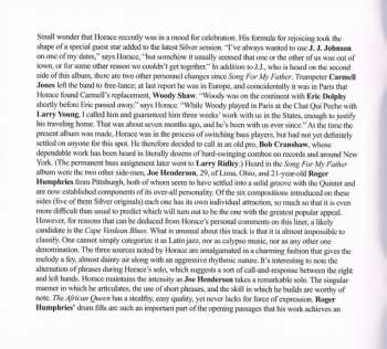 CD The Horace Silver Quintet: The Cape Verdean Blues