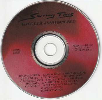 CD The Hot Club Of San Francisco: Swing This