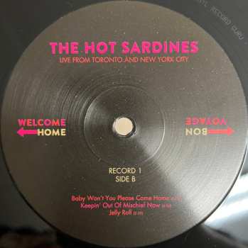 2LP The Hot Sardines: Welcome Home Bon Voyage - Live From Toronto And New York City