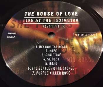 LP The House Of Love: Live At The Lexington 13:11:13