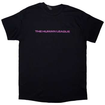 Merch The Human League: T-shirt Generations Tour '24 Text