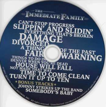 CD The Immediate Family: The Immediate Family