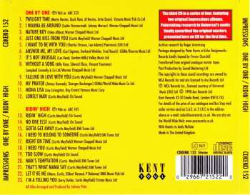 CD The Impressions: One By One / Ridin' High 