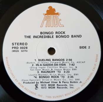 LP The Incredible Bongo Band: Bongo Rock