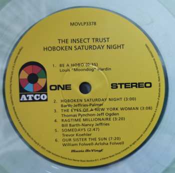 LP The Insect Trust: Hoboken Saturday Night LTD | NUM | CLR