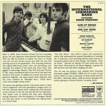 SP The International Submarine Band: Sum Up Broke