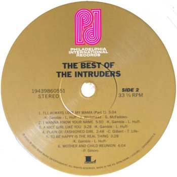 LP The Intruders: The Best Of The Intruders