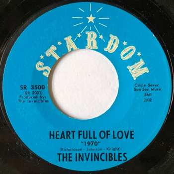 CD The Invincibles: Heart Full Of Love / I Can't Win
